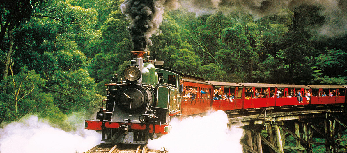 Puffing Billy Steam Train