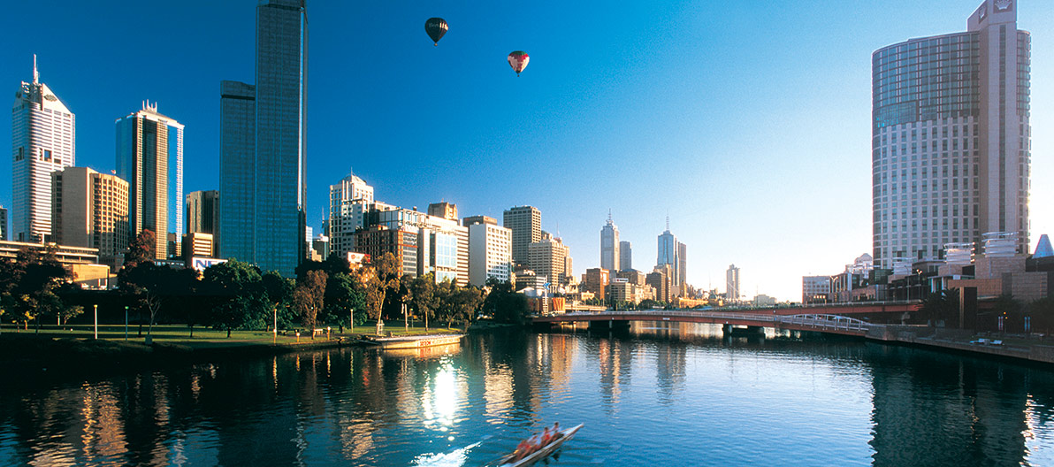 Melbourne City Skyline
