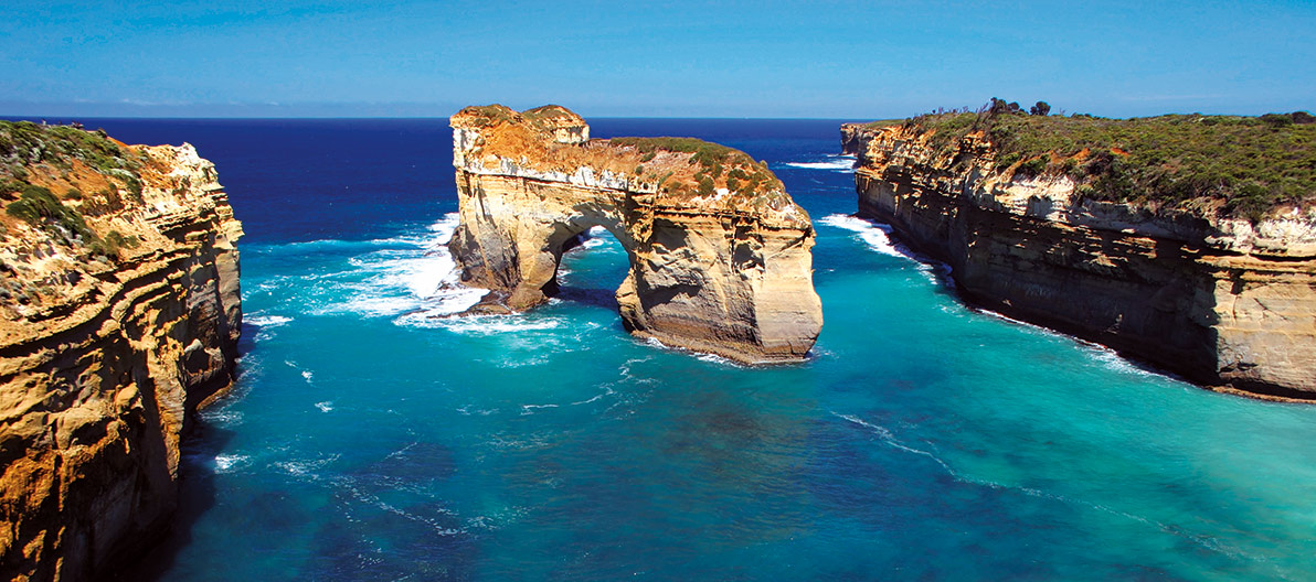 Loch Ard Gorge rock formation